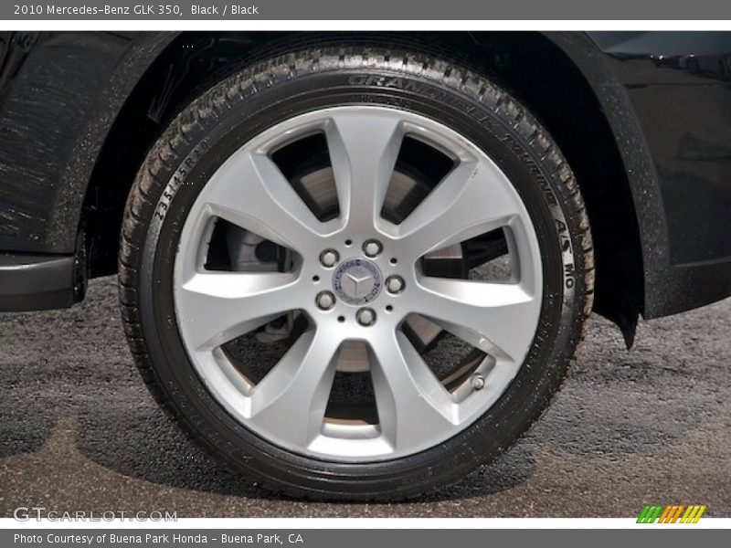 Black / Black 2010 Mercedes-Benz GLK 350