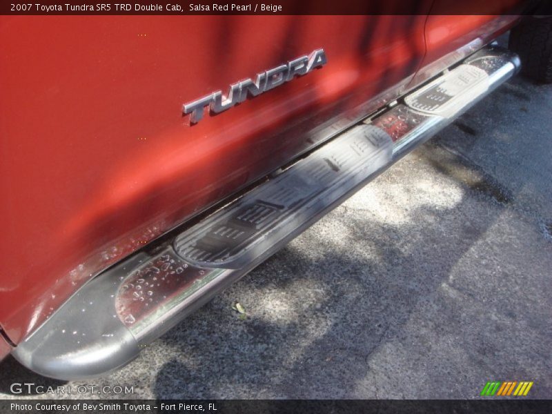 Salsa Red Pearl / Beige 2007 Toyota Tundra SR5 TRD Double Cab