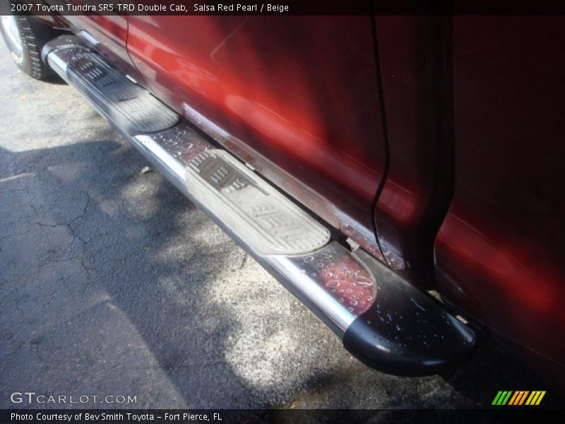 Salsa Red Pearl / Beige 2007 Toyota Tundra SR5 TRD Double Cab