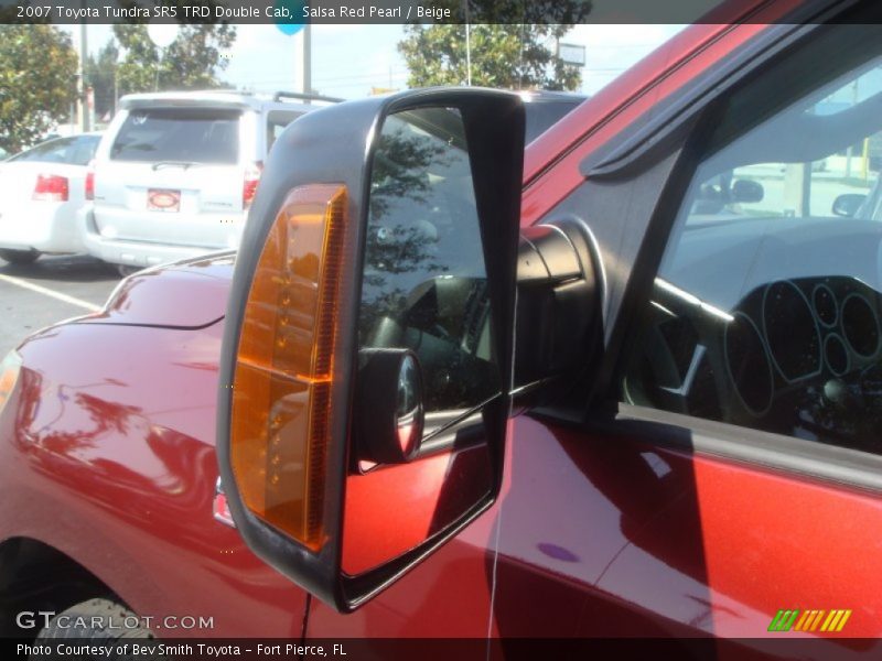 Salsa Red Pearl / Beige 2007 Toyota Tundra SR5 TRD Double Cab