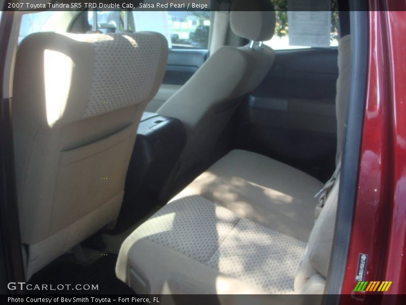 Salsa Red Pearl / Beige 2007 Toyota Tundra SR5 TRD Double Cab