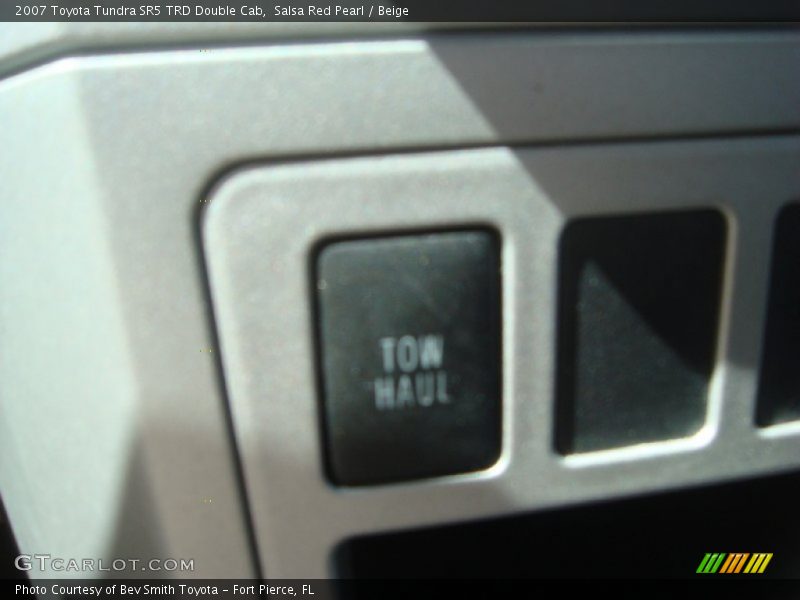 Salsa Red Pearl / Beige 2007 Toyota Tundra SR5 TRD Double Cab