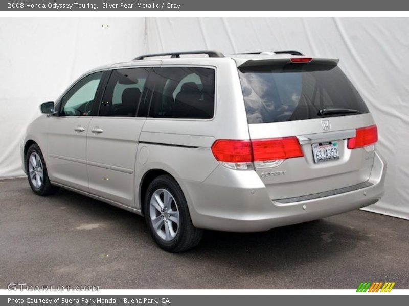 Silver Pearl Metallic / Gray 2008 Honda Odyssey Touring