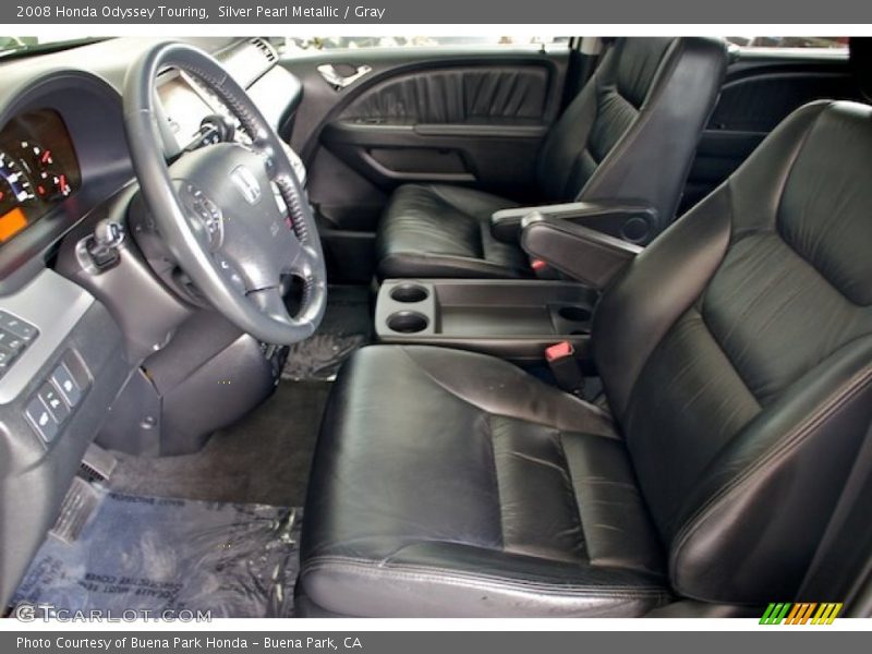 Silver Pearl Metallic / Gray 2008 Honda Odyssey Touring