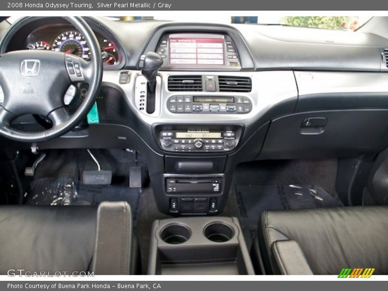 Silver Pearl Metallic / Gray 2008 Honda Odyssey Touring