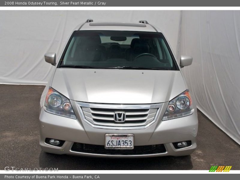 Silver Pearl Metallic / Gray 2008 Honda Odyssey Touring