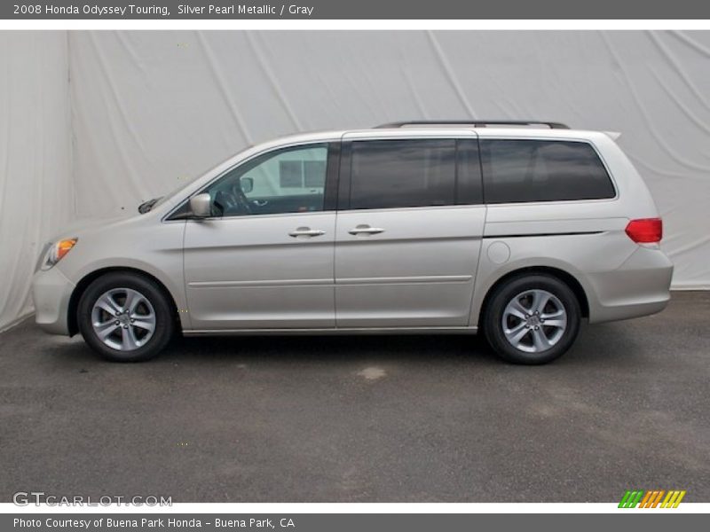 Silver Pearl Metallic / Gray 2008 Honda Odyssey Touring