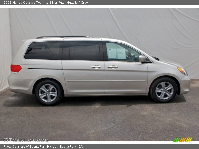 Silver Pearl Metallic / Gray 2008 Honda Odyssey Touring