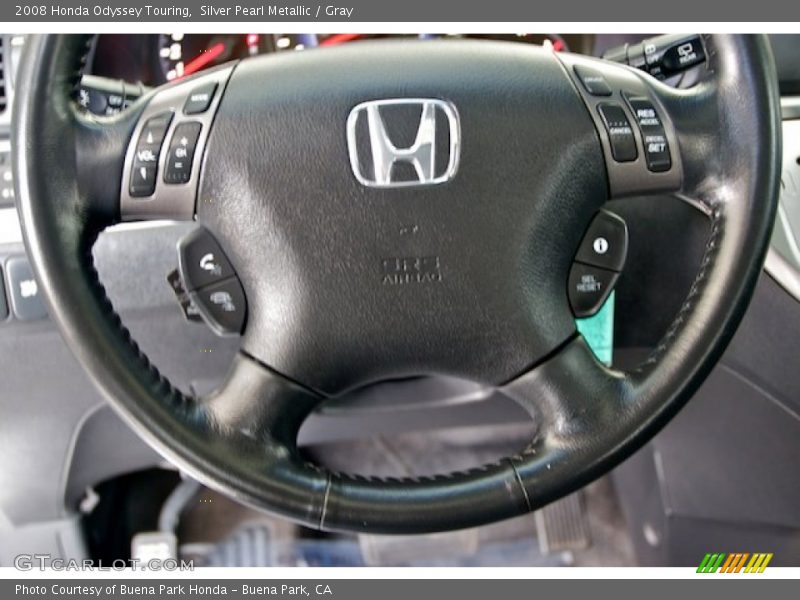 Silver Pearl Metallic / Gray 2008 Honda Odyssey Touring