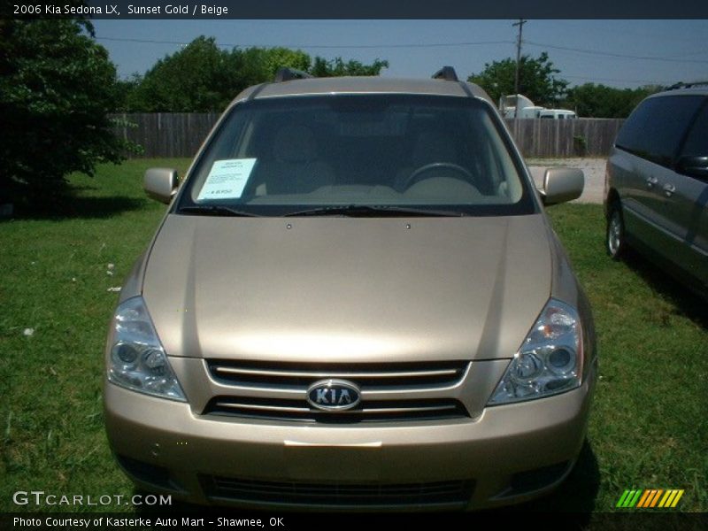 Sunset Gold / Beige 2006 Kia Sedona LX