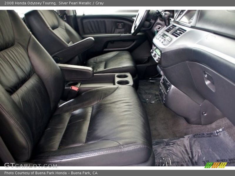 Silver Pearl Metallic / Gray 2008 Honda Odyssey Touring