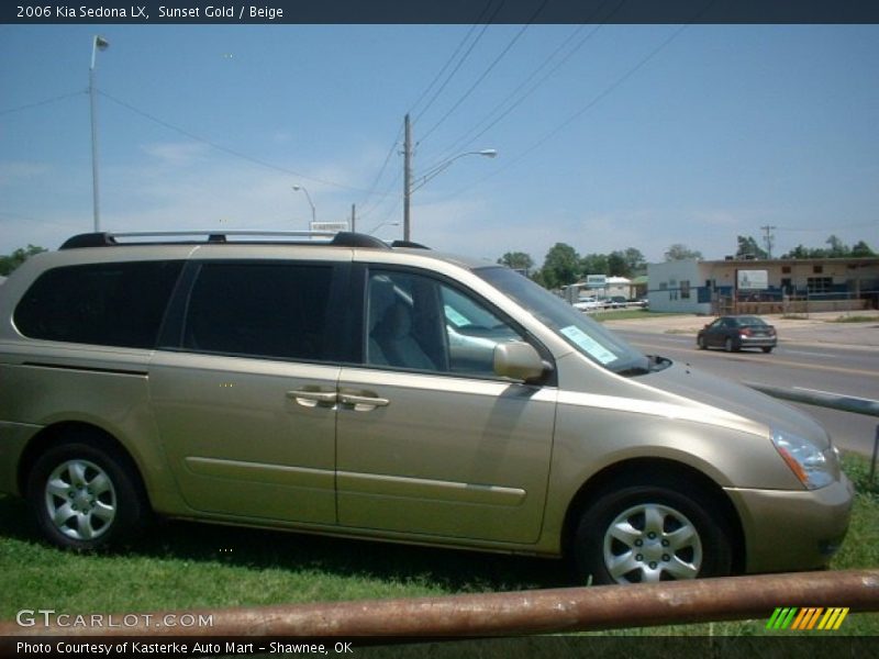 Sunset Gold / Beige 2006 Kia Sedona LX