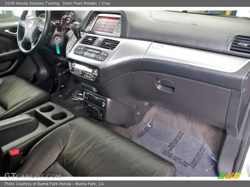 Silver Pearl Metallic / Gray 2008 Honda Odyssey Touring