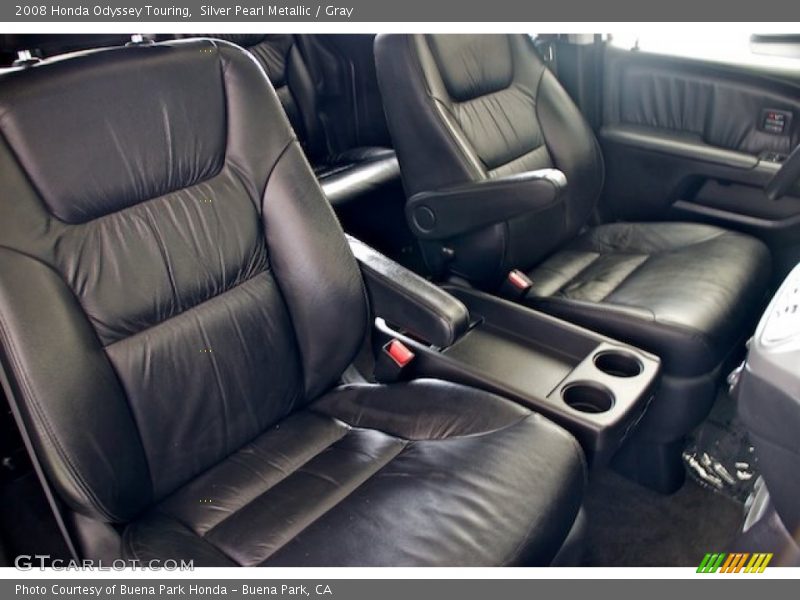 Silver Pearl Metallic / Gray 2008 Honda Odyssey Touring