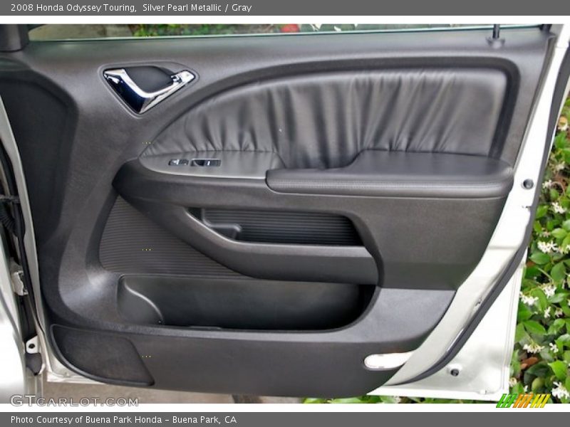 Silver Pearl Metallic / Gray 2008 Honda Odyssey Touring