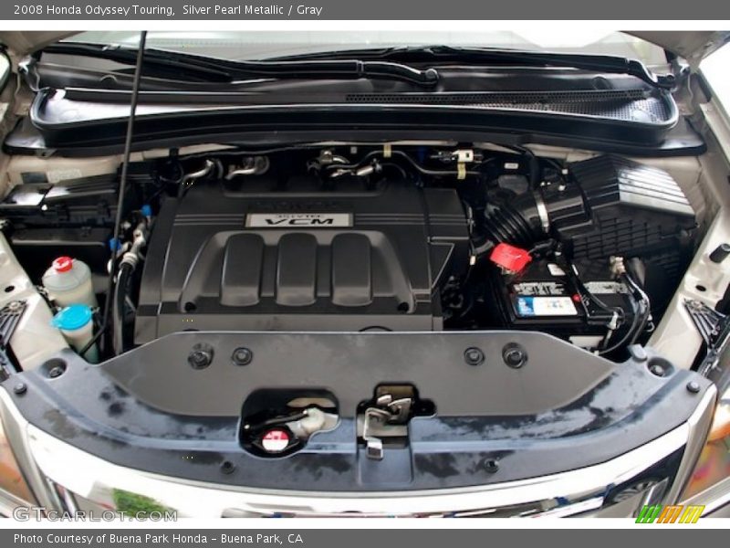 Silver Pearl Metallic / Gray 2008 Honda Odyssey Touring