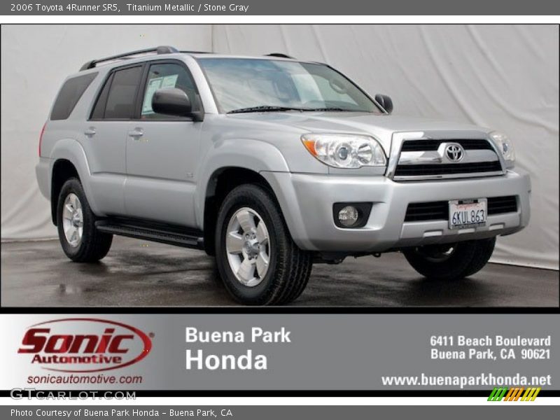Titanium Metallic / Stone Gray 2006 Toyota 4Runner SR5