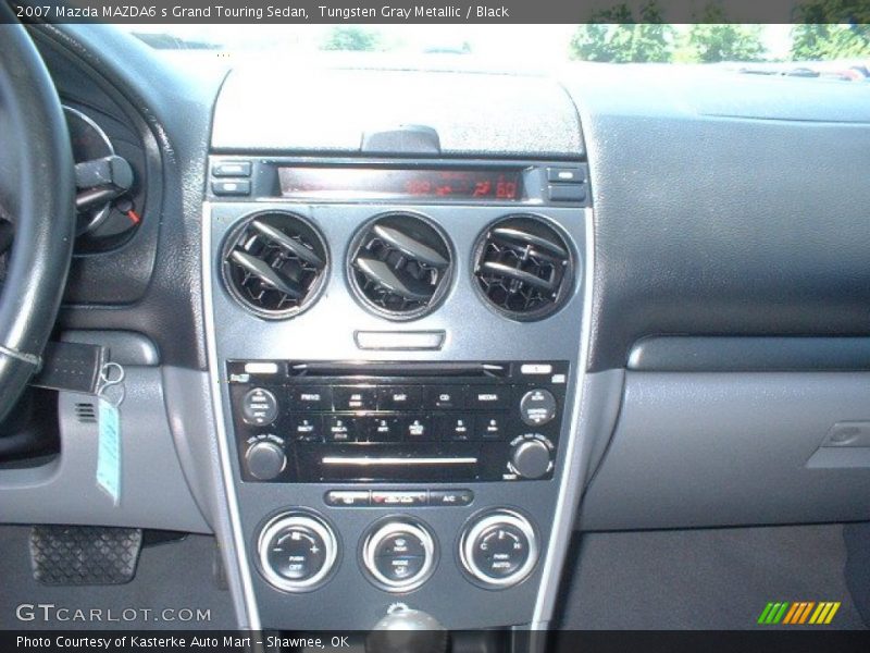 Tungsten Gray Metallic / Black 2007 Mazda MAZDA6 s Grand Touring Sedan