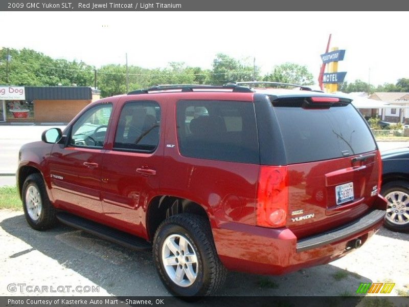 Red Jewel Tintcoat / Light Titanium 2009 GMC Yukon SLT