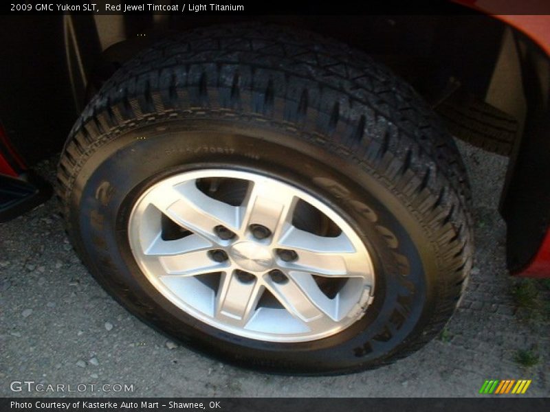 Red Jewel Tintcoat / Light Titanium 2009 GMC Yukon SLT