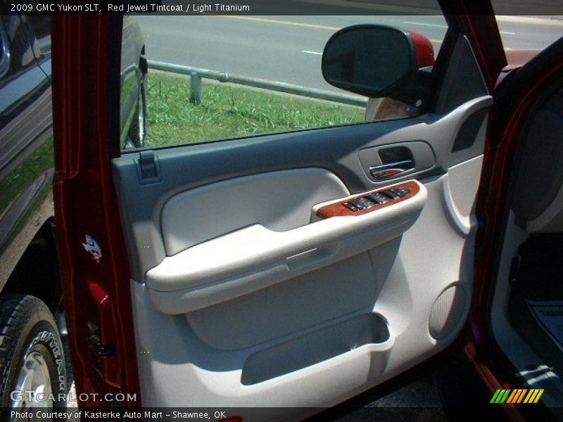 Red Jewel Tintcoat / Light Titanium 2009 GMC Yukon SLT