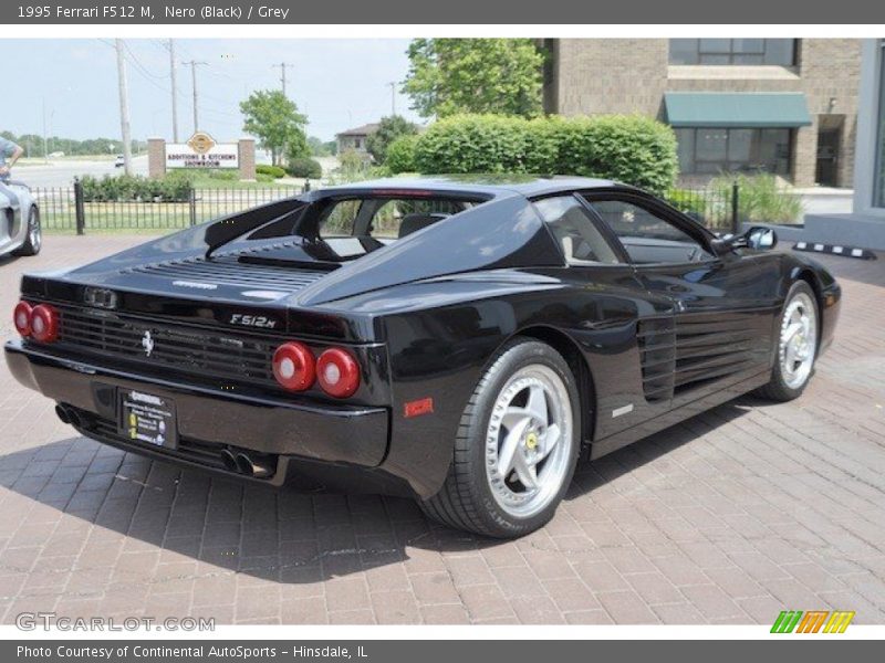 Nero (Black) / Grey 1995 Ferrari F512 M