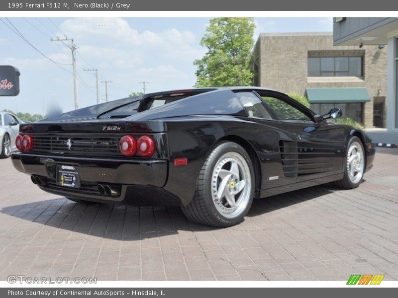 Nero (Black) / Grey 1995 Ferrari F512 M