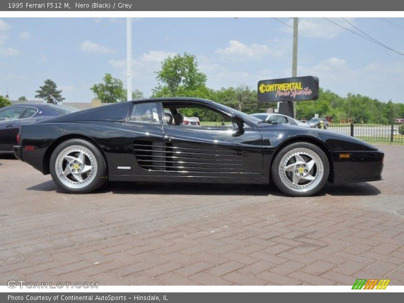 Nero (Black) / Grey 1995 Ferrari F512 M