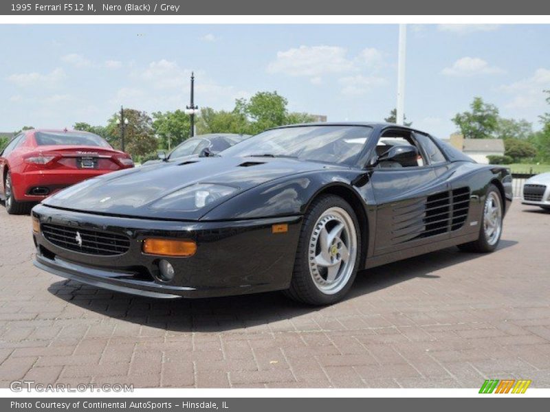Nero (Black) / Grey 1995 Ferrari F512 M