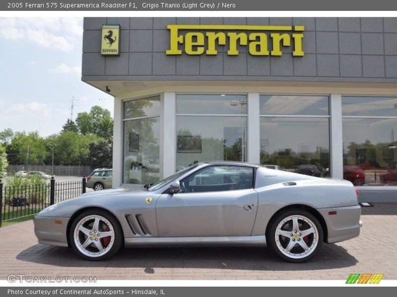  2005 575 Superamerica Roadster F1 Grigio Titanio (Light Grey)