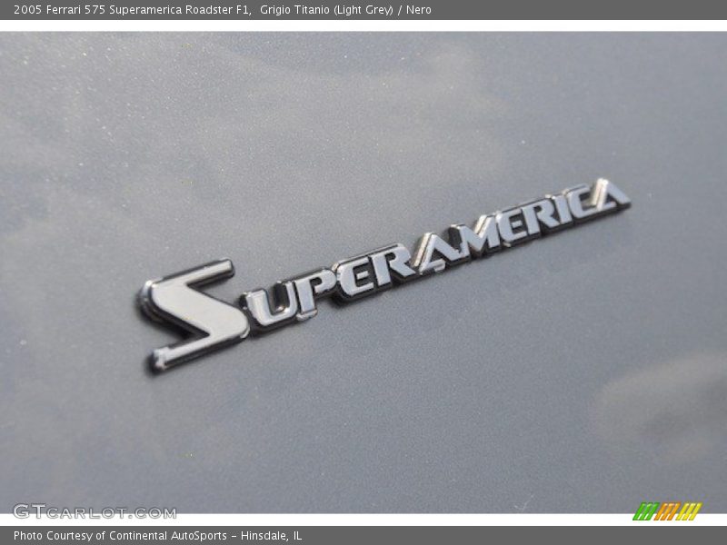  2005 575 Superamerica Roadster F1 Logo