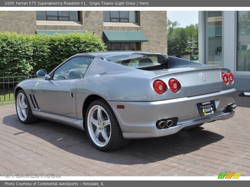  2005 575 Superamerica Roadster F1 Grigio Titanio (Light Grey)