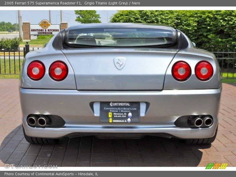  2005 575 Superamerica Roadster F1 Grigio Titanio (Light Grey)