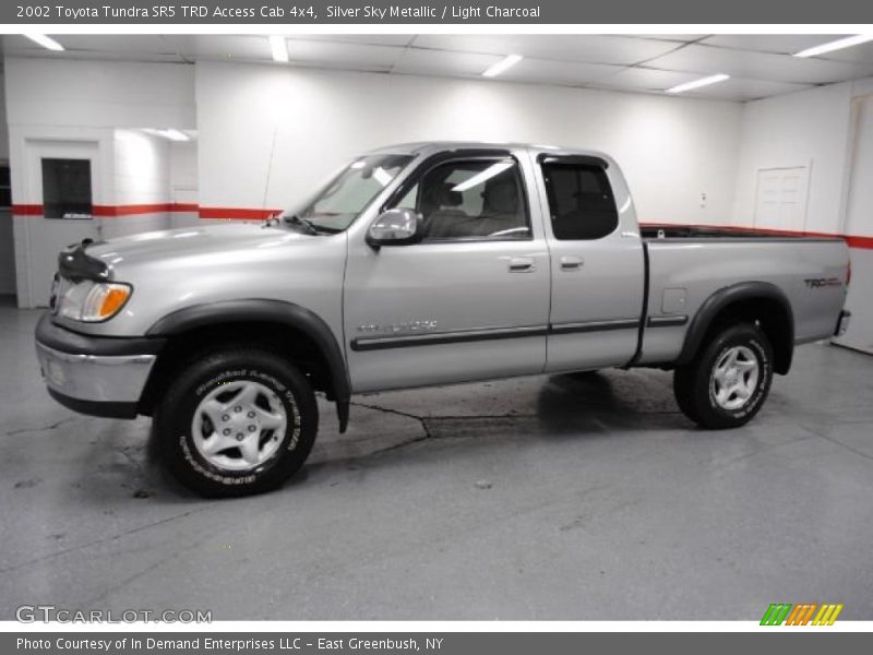 Silver Sky Metallic / Light Charcoal 2002 Toyota Tundra SR5 TRD Access Cab 4x4