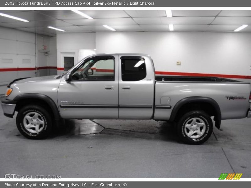 Silver Sky Metallic / Light Charcoal 2002 Toyota Tundra SR5 TRD Access Cab 4x4