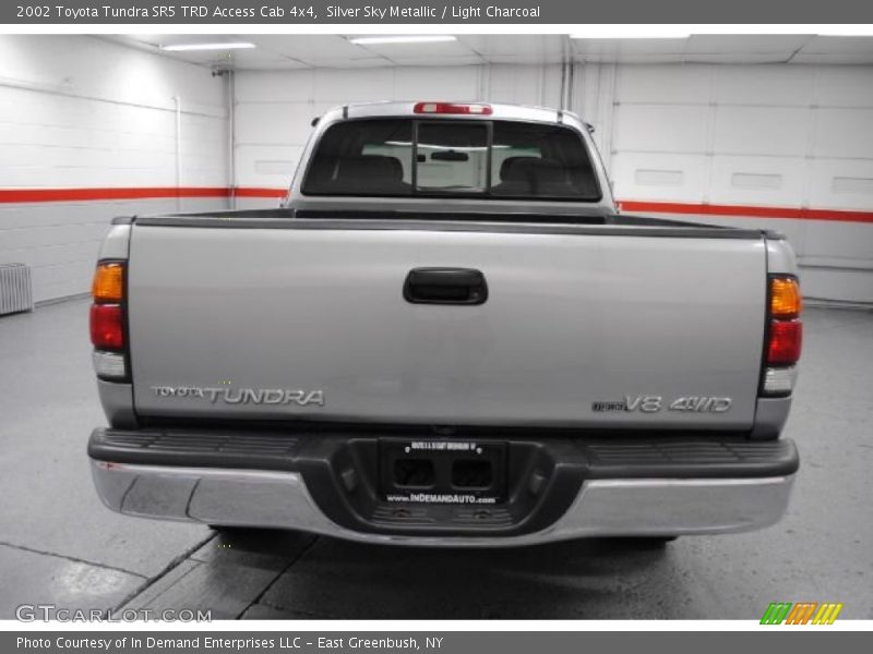 Silver Sky Metallic / Light Charcoal 2002 Toyota Tundra SR5 TRD Access Cab 4x4
