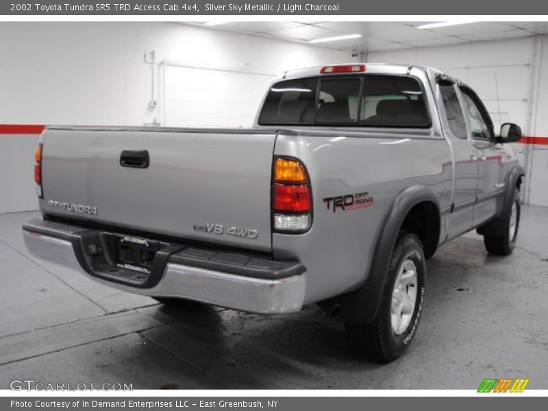 Silver Sky Metallic / Light Charcoal 2002 Toyota Tundra SR5 TRD Access Cab 4x4