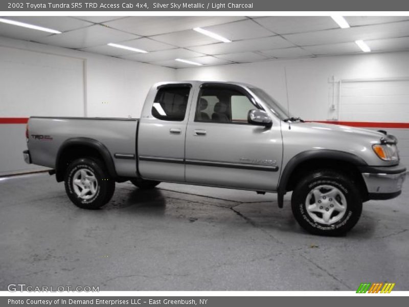 Silver Sky Metallic / Light Charcoal 2002 Toyota Tundra SR5 TRD Access Cab 4x4