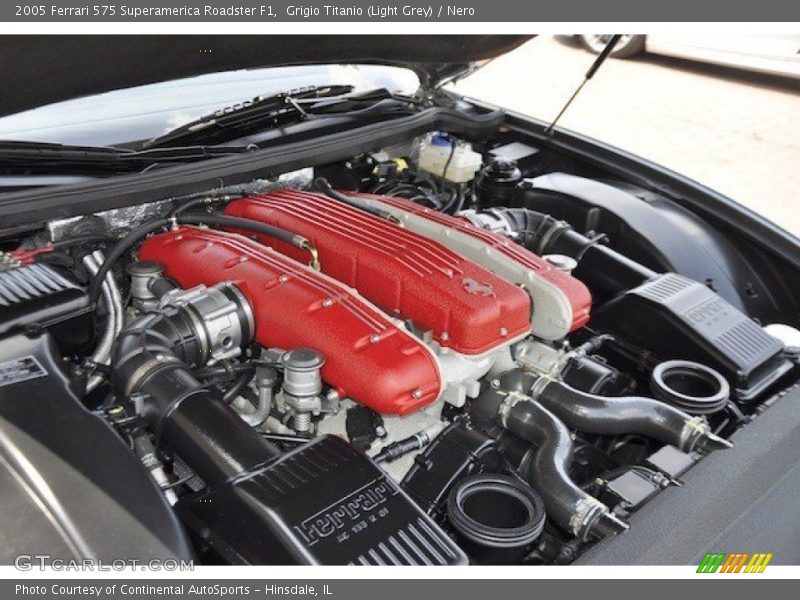  2005 575 Superamerica Roadster F1 Engine - 5.7 Liter DOHC 48-Valve V12