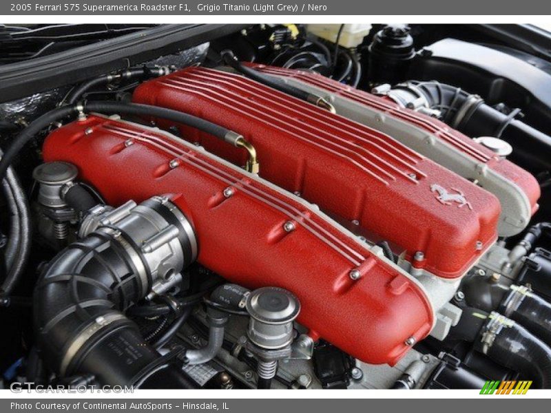  2005 575 Superamerica Roadster F1 Engine - 5.7 Liter DOHC 48-Valve V12