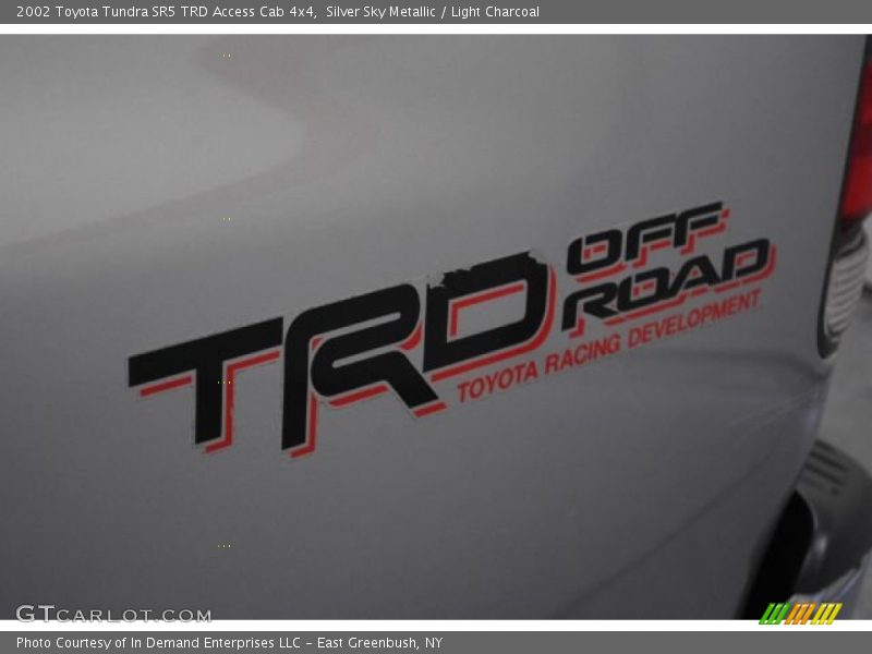 Silver Sky Metallic / Light Charcoal 2002 Toyota Tundra SR5 TRD Access Cab 4x4