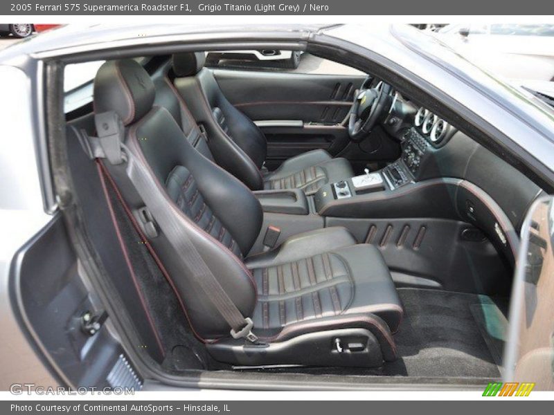  2005 575 Superamerica Roadster F1 Nero Interior
