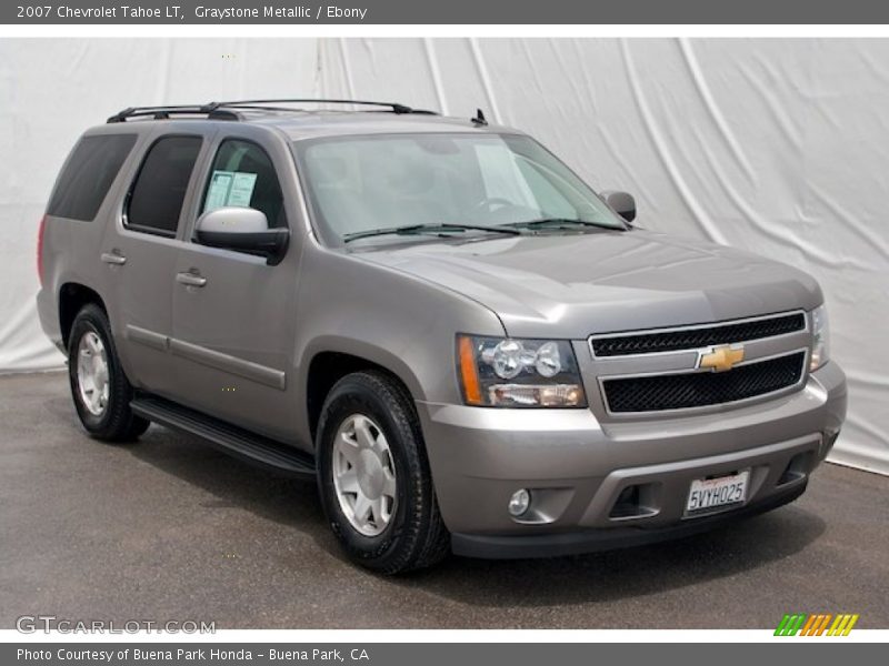 Graystone Metallic / Ebony 2007 Chevrolet Tahoe LT