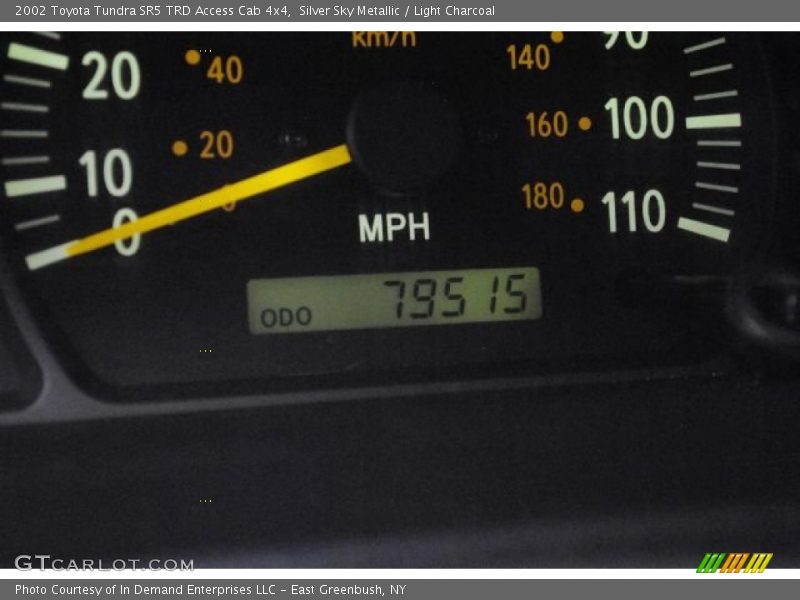 Silver Sky Metallic / Light Charcoal 2002 Toyota Tundra SR5 TRD Access Cab 4x4