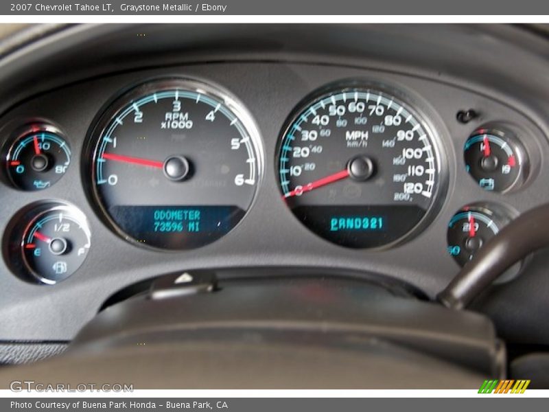Graystone Metallic / Ebony 2007 Chevrolet Tahoe LT