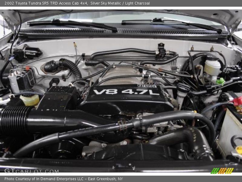 Silver Sky Metallic / Light Charcoal 2002 Toyota Tundra SR5 TRD Access Cab 4x4