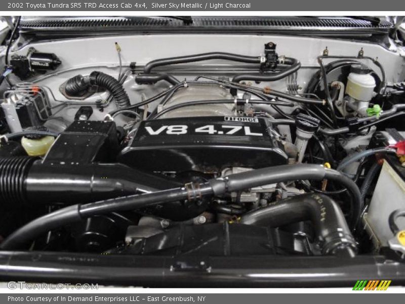 Silver Sky Metallic / Light Charcoal 2002 Toyota Tundra SR5 TRD Access Cab 4x4