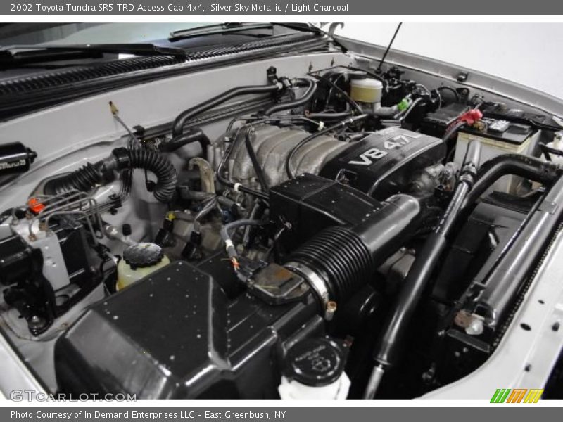 Silver Sky Metallic / Light Charcoal 2002 Toyota Tundra SR5 TRD Access Cab 4x4