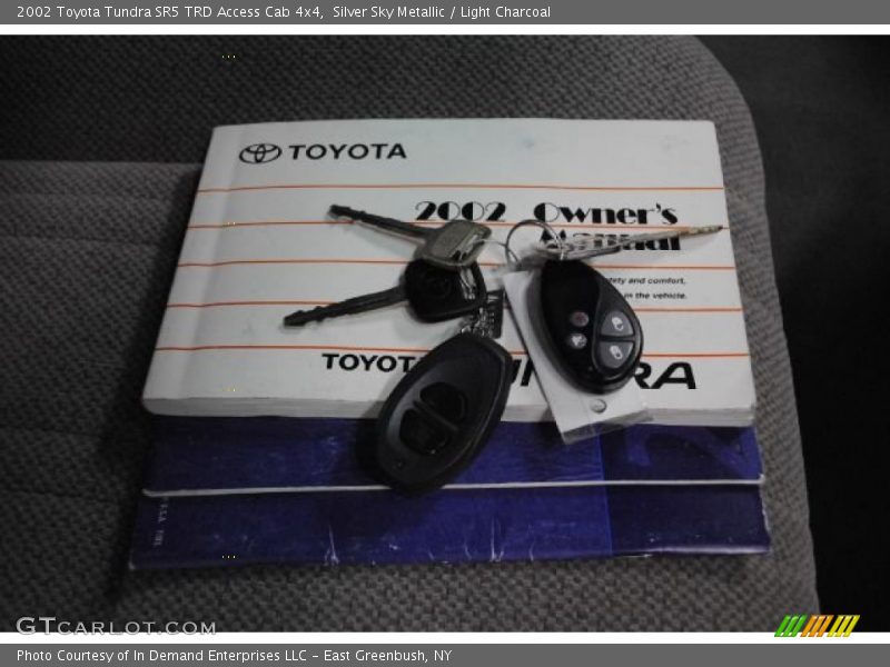 Silver Sky Metallic / Light Charcoal 2002 Toyota Tundra SR5 TRD Access Cab 4x4