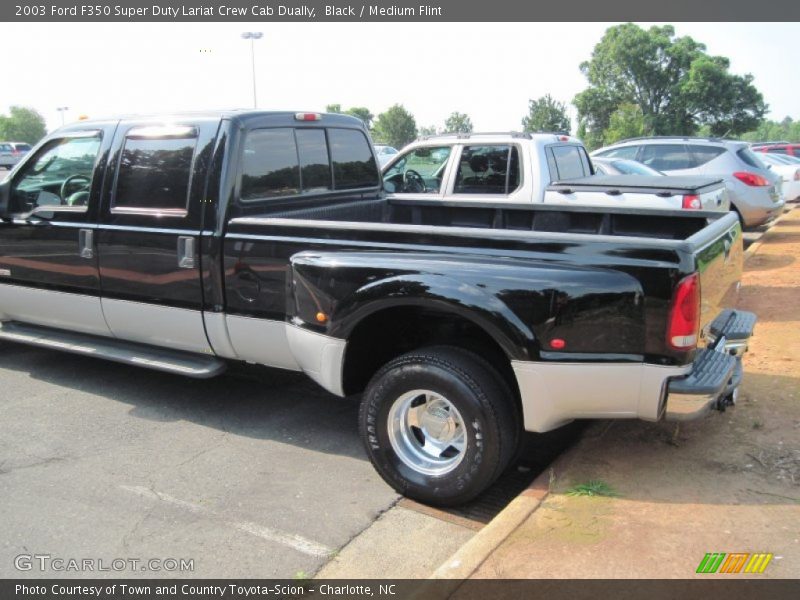 Black / Medium Flint 2003 Ford F350 Super Duty Lariat Crew Cab Dually